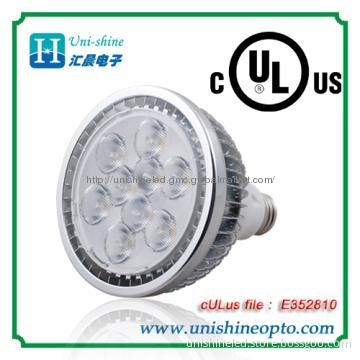 UL listed PAR38 LED Spotlight with 60 Degrees Beam Angle